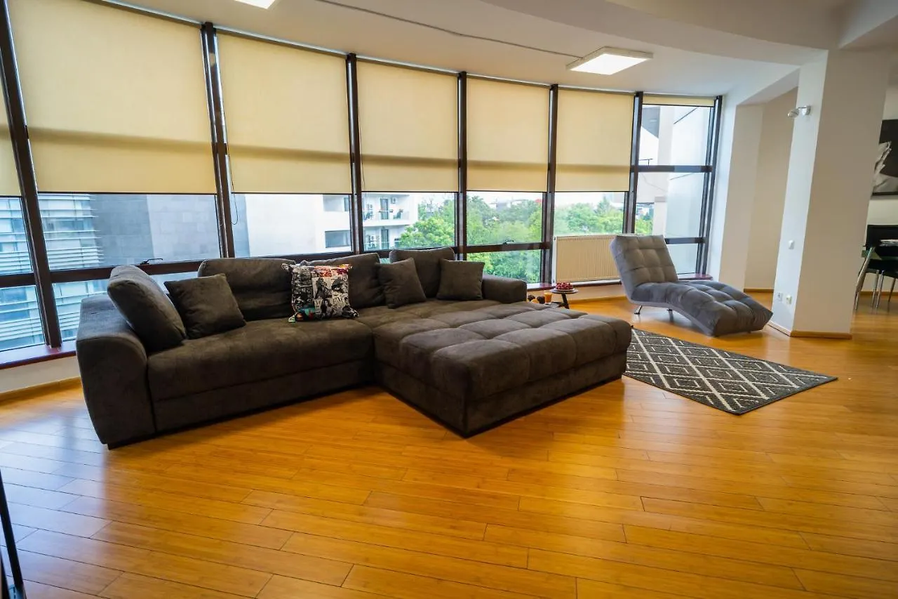 Apartment Sunny & Spacious Place With Breathtaking View Bucharest Romania