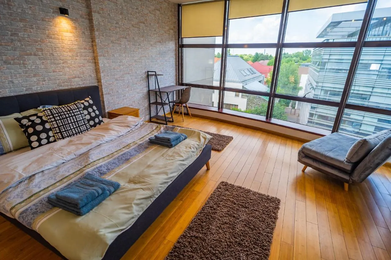 Apartment Sunny & Spacious Place With Breathtaking View Bucharest Romania